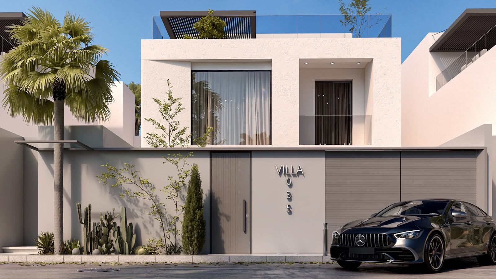 Biệt thự phố được thiết kế nhiều tầng để đáp ứng công năng sử dụng