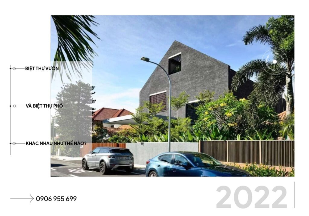 Biệt Thự Vườn Và Biệt Thự Phố Khác Nhau Như Thế Nào?