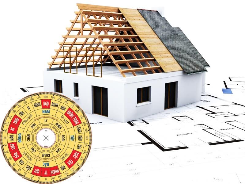 Yếu tố phong thủy ảnh hưởng đến tuổi làm nhà