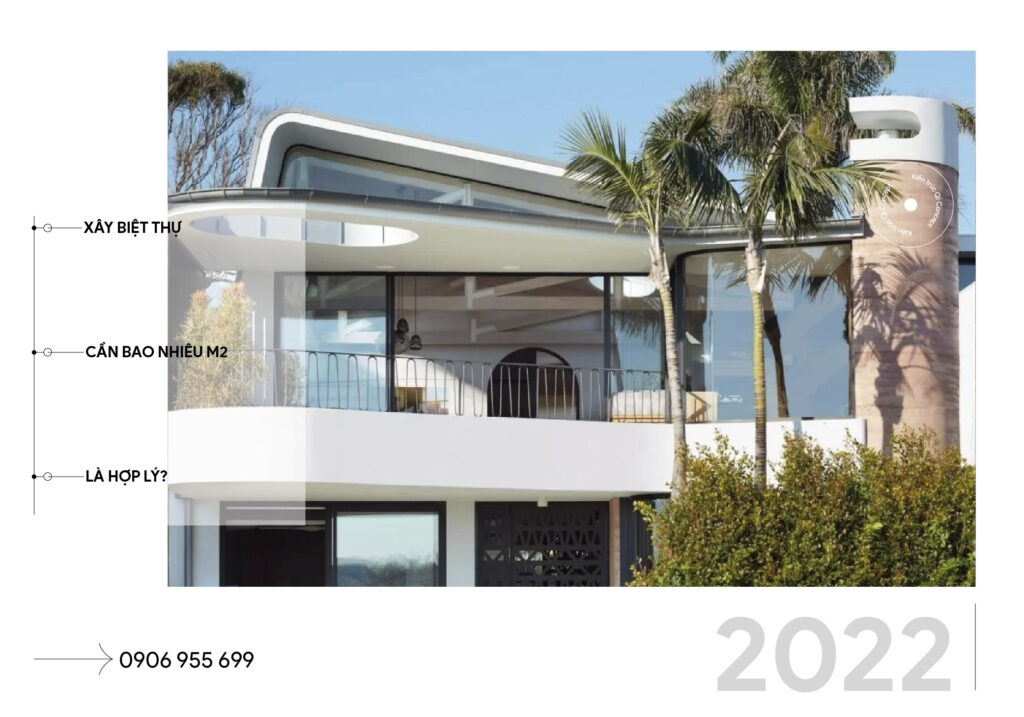 Xây Biệt Thự Cần Bao Nhiêu M2 Là Hợp Lý?