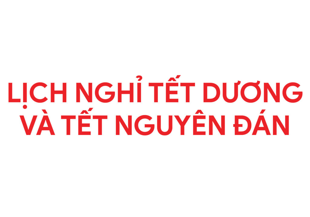 Lịch Nghỉ Tết Dương Lịch & Tết Nguyên Đán Quý Mão Năm 2023
