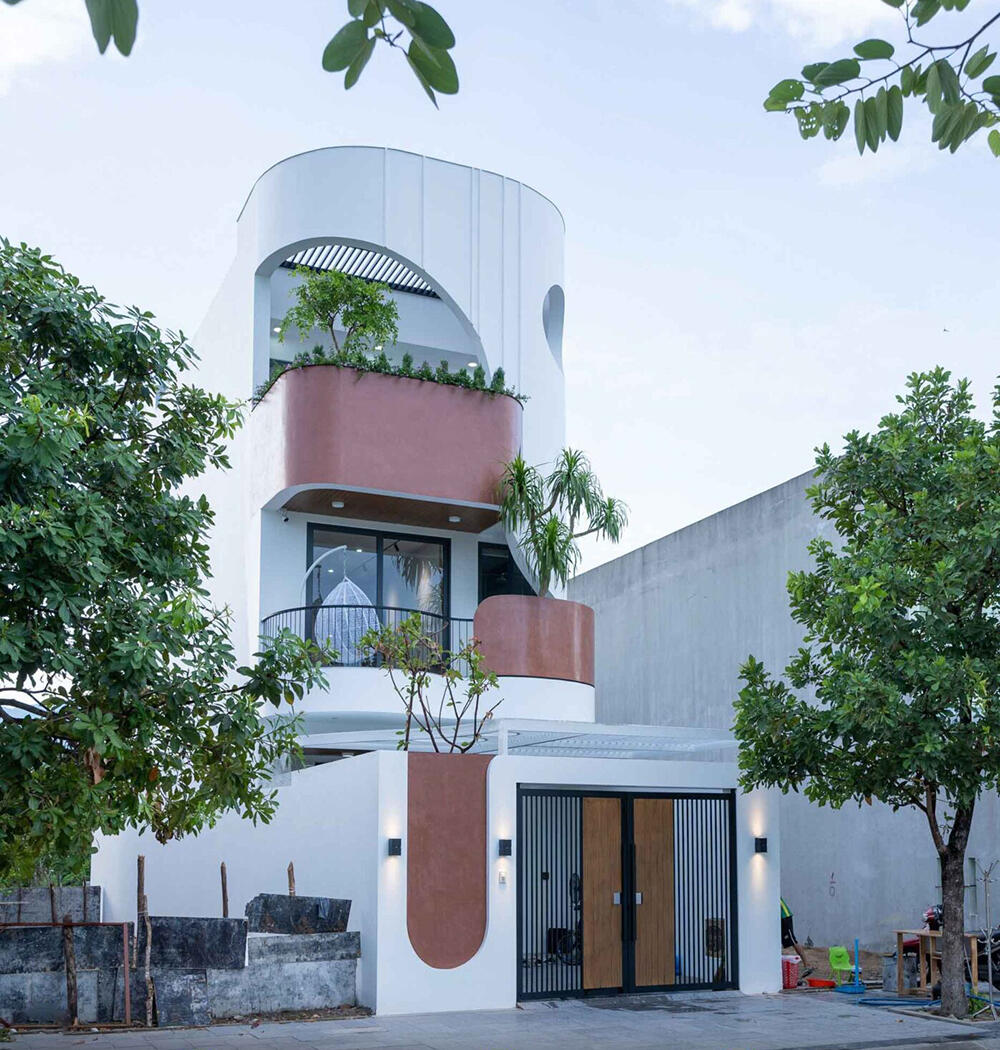 Mẫu nhà ống 3 tầng mặt tiền 5x25m nổi bật