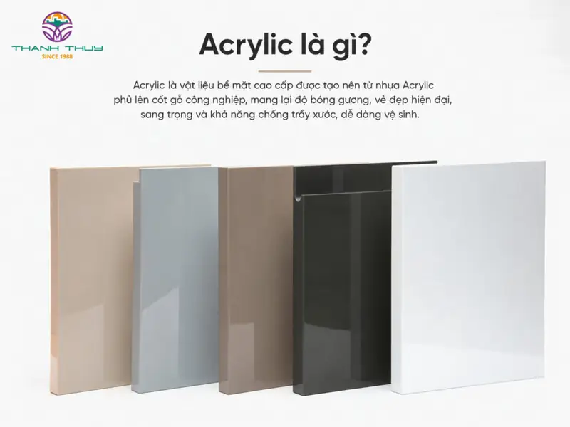 Tấm Acrylic Là Gì? Cấu Tạo, Ứng Dụng Và Lưu Ý Khi Sử Dụng 2 Acrylic là gì - Cấu tạo và các loại Acrylic phổ biến