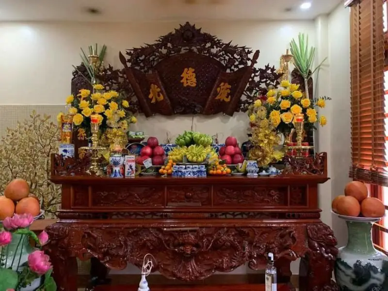 Cách hóa giải bàn thờ hướng ra cửa sổ hiệu quả