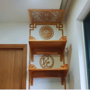 Bàn thờ nên đặt ở đâu trong nhà - Nguyên tắc vàng chọn vị trí đặt bàn thờ