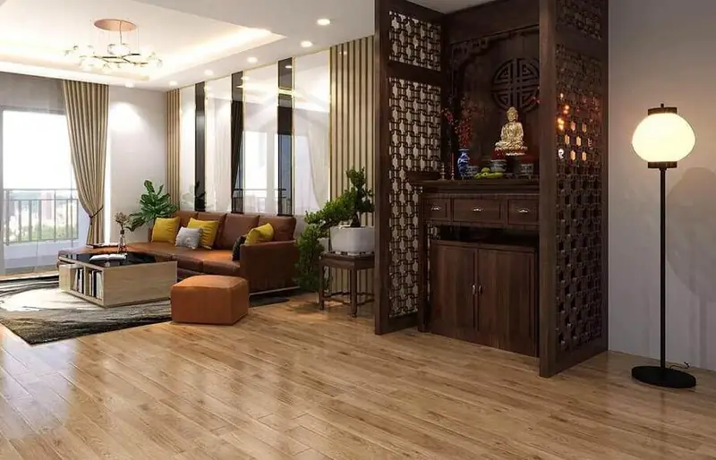 Bàn thờ nhà chung cư - Vị trí và hướng đặt bàn thờ chung cư chuẩn phong thủy