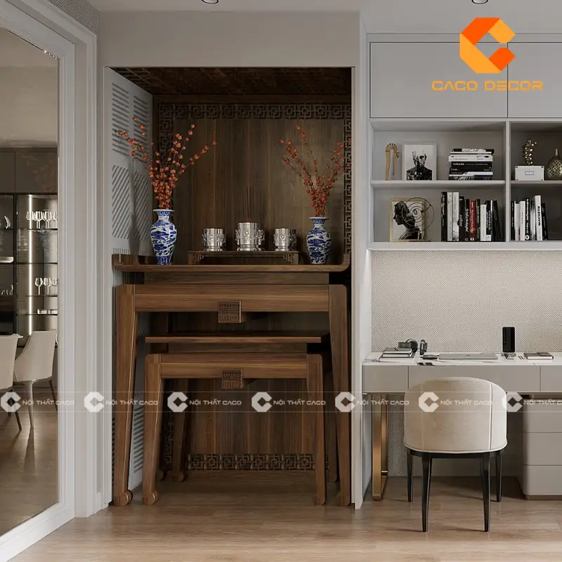 Bàn thờ nhà chung cư - Các loại bàn thờ phổ biến cho nhà chung cư