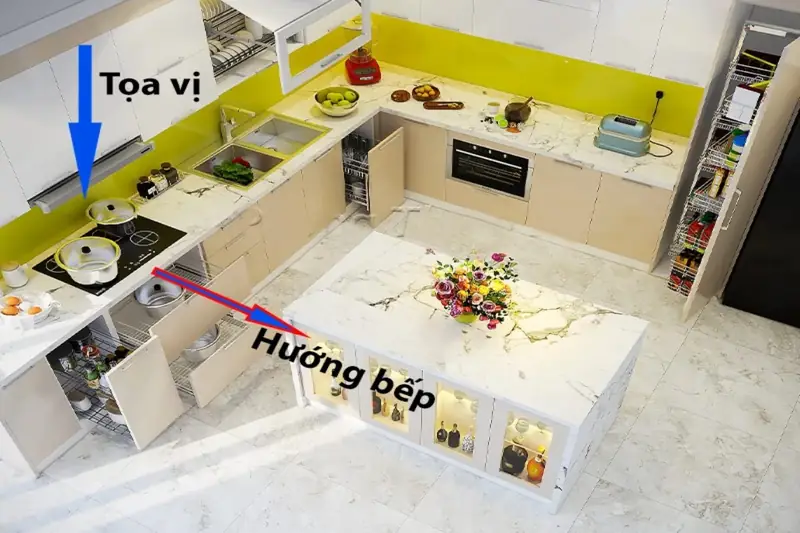 Bếp hướng bắc có tốt không - Bếp hướng Bắc: Đánh giá phong thủy chi tiết