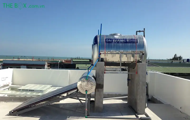 Nguyên tắc lắp đặt bồn nước trên mái