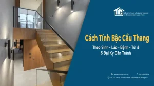 Cách tính bậc cầu thang sinh lão bệnh tử - Nguyên tắc tính bậc cầu thang theo Sinh