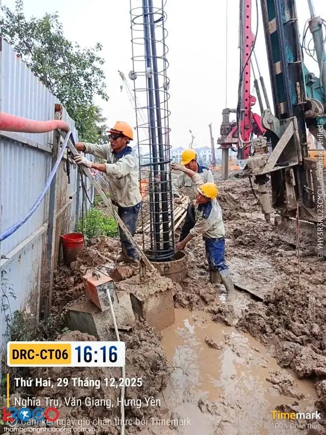 Cọc Khoan Nhồi Là Gì? Quy Trình Thi Công & Ưu Điểm Vượt Trội 3 Cọc khoan nhồi là gì - 3. Bảng Thông Số Kỹ Thuật & Tiêu Chuẩn Thiết Kế