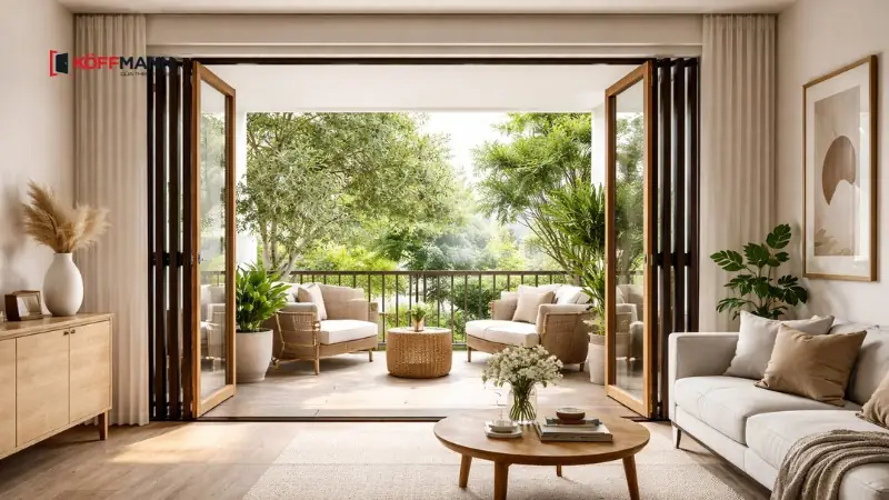 Giải pháp hóa giải cửa chính và cửa phụ thẳng nhau