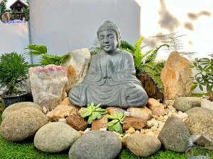 Đá trang trí sân vườn phong thủy - Ý nghĩa phong thủy của đá trang trí sân vườn