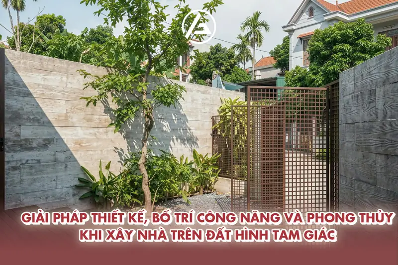 Đất hình tam giác có nên mua? Phân tích ưu nhược điểm và giải pháp hóa giải 2026 3 Đất hình tam giác có nên mua - Giải pháp hóa giải cho đất hình tam giác