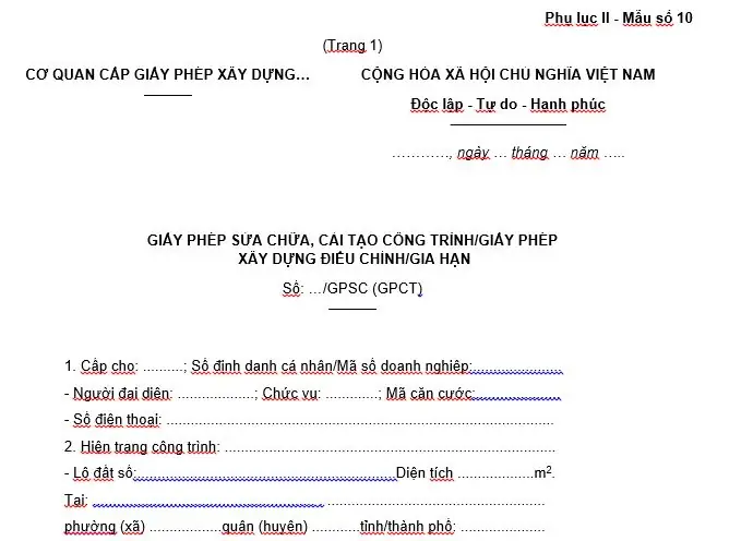 Giấy phép xây dựng và giấy phép sửa chữa khác nhau - Quy trình Xin Giấy phép Sửa chữa