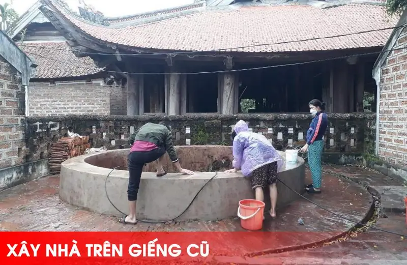 Giếng nước trong nhà - Xử lý khi xây nhà trên giếng cũ