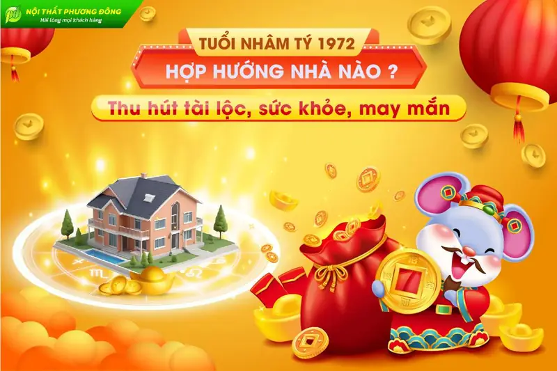 Hướng nhà tuổi nhâm tý - Hướng nhà tốt nhất cho người tuổi Nhâm Tý