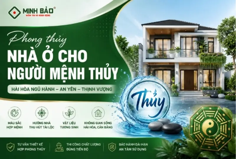 Mệnh đại khê thủy hợp hướng nhà nào - Bố trí không gian sống hợp mệnh Đại Khê Thủy
