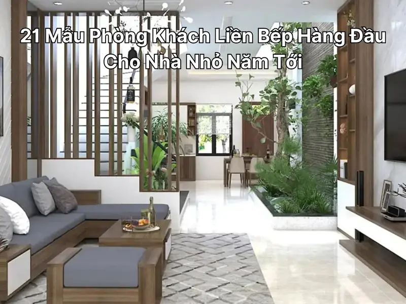 Tương hợp nội thất cho Mộc, Thổ - nhà hướng Đông tốt hay xấu phòng khách nội thất bài trí theo phong cách hiện đại với nhiều cây xanh và ánh sáng tự nhiên từ cửa sổ hướng đông