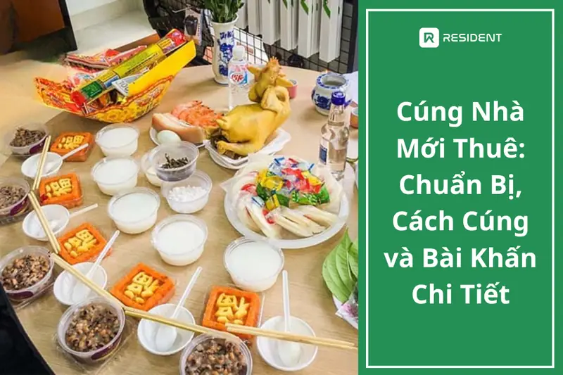 Nhập Trạch Nhà Thuê 2026: Hướng Dẫn Chi Tiết Từ A-Z 2 Các bước chuẩn bị lễ nhập trạch nhà thuê chi tiết