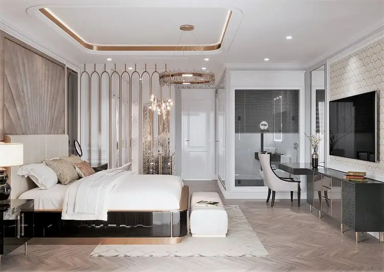 Phòng ngủ dưới nhà vệ sinh - Thiết kế nhà vệ sinh trong phòng ngủ chuẩn phong thủy