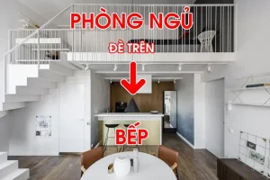 Phòng ngủ trên bếp: Nên hay không?