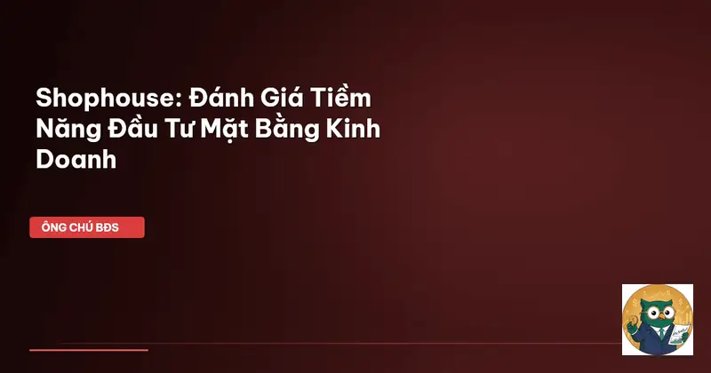 Shophouse và nhà mặt phố khác nhau - So Sánh Giá Trị & Tiềm Năng Đầu Tư