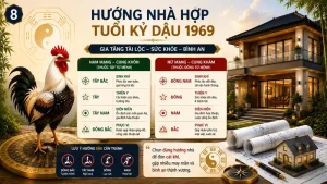 Sinh năm 1969 hợp hướng nhà nào - Tổng quan tuổi Kỷ Dậu 1969