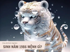 Sinh năm 1986 thuộc cung gì - Năm 1986 tuổi Bính Dần: Mệnh Hỏa, Lư Trung Hỏa