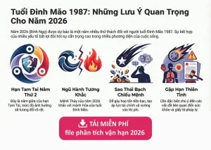Sinh năm 1987 thuộc cung gì - Tuổi Đinh Mão 1987: Mệnh, Cung và Đặc điểm nổi bật