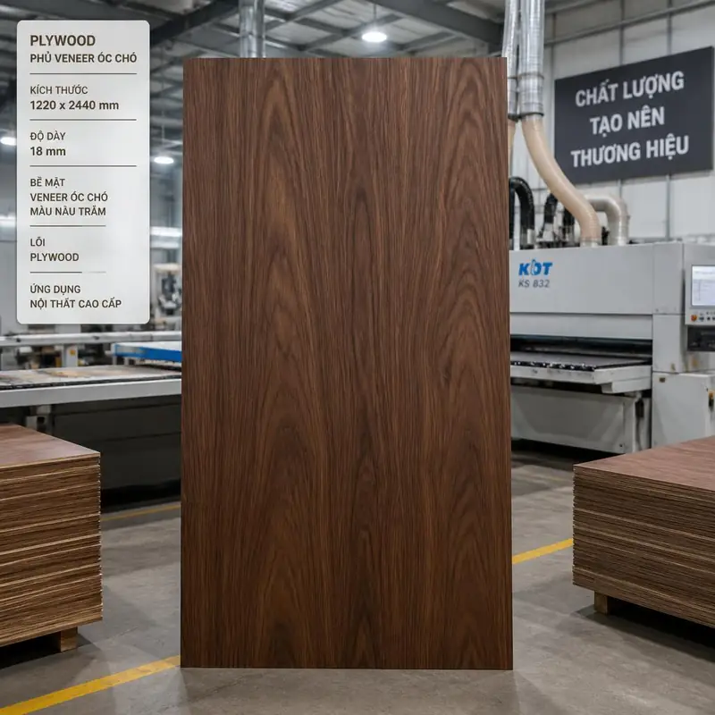 Veneer là gì? Giải mã vật liệu "sang trọng giá mềm" cho nội thất 4 Veneer là gì - 4. Ứng dụng thực tế của Veneer trong nội thất