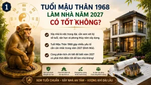 Xem tuổi xây nhà tuổi mậu thân - Tuổi Mậu Thân xây nhà năm 2026: Luận giải Tam Tai,