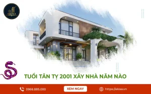 Xem tuổi xây nhà tuổi tân tỵ - Tổng quan về tuổi Tân Tỵ (2001) xây nhà